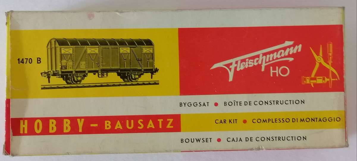 3x Fleischmann HO wagons