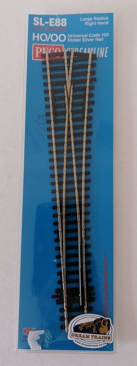 RH code 100 turnout SL-E88