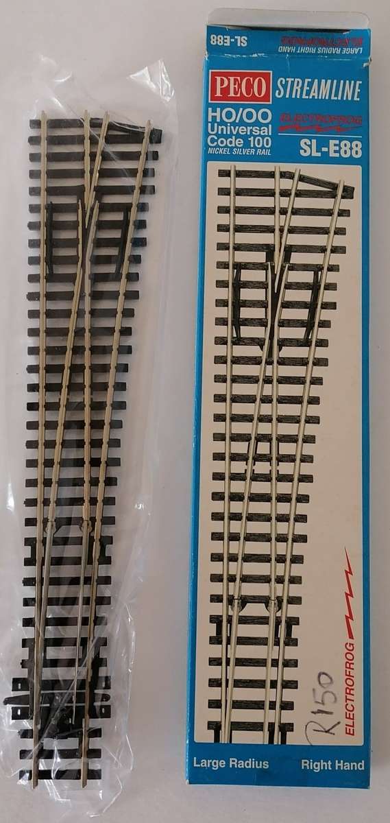 RH code 100 turnout SL-E88