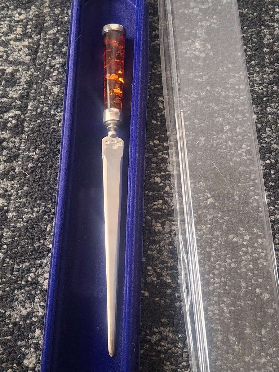 warszawa letter opener sterling silver