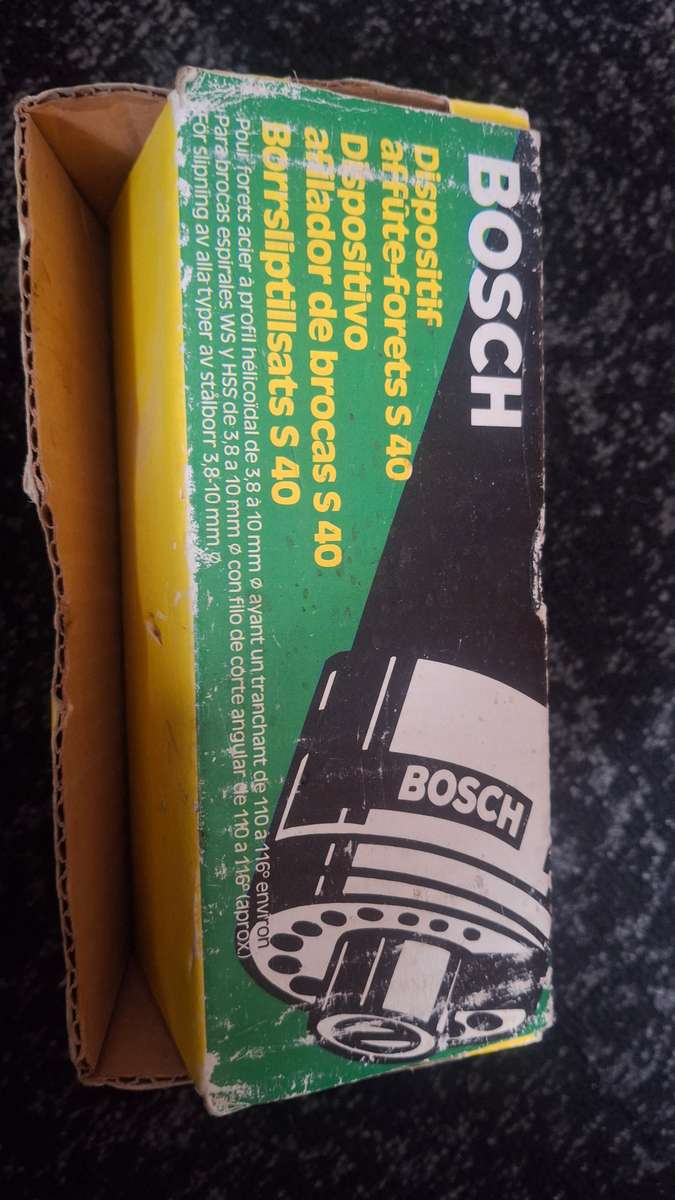 Bosh drill bit sharpener