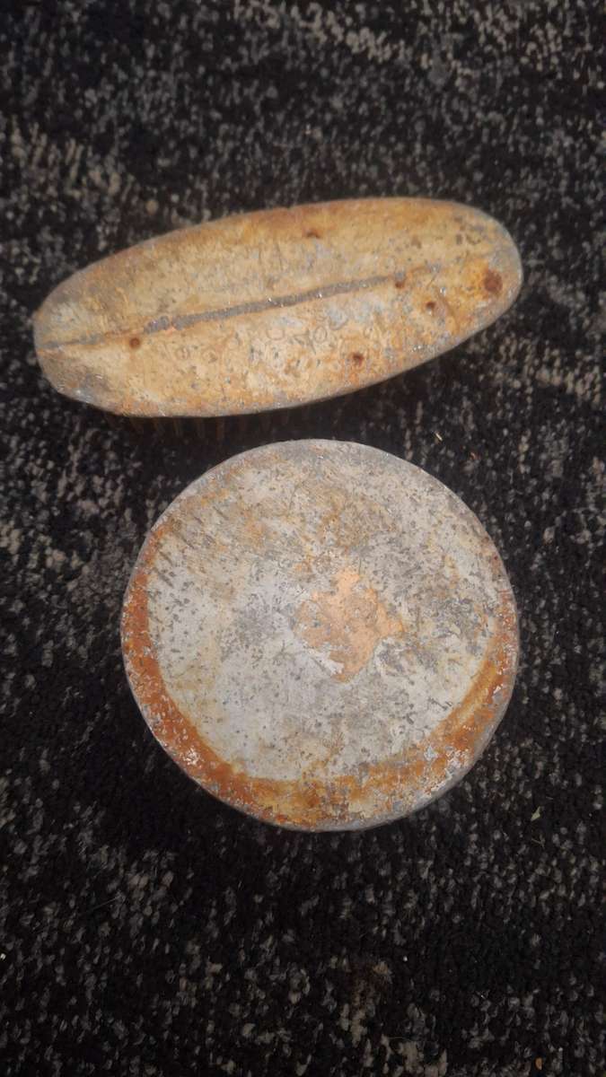 Flower Frog, Vintage x 2