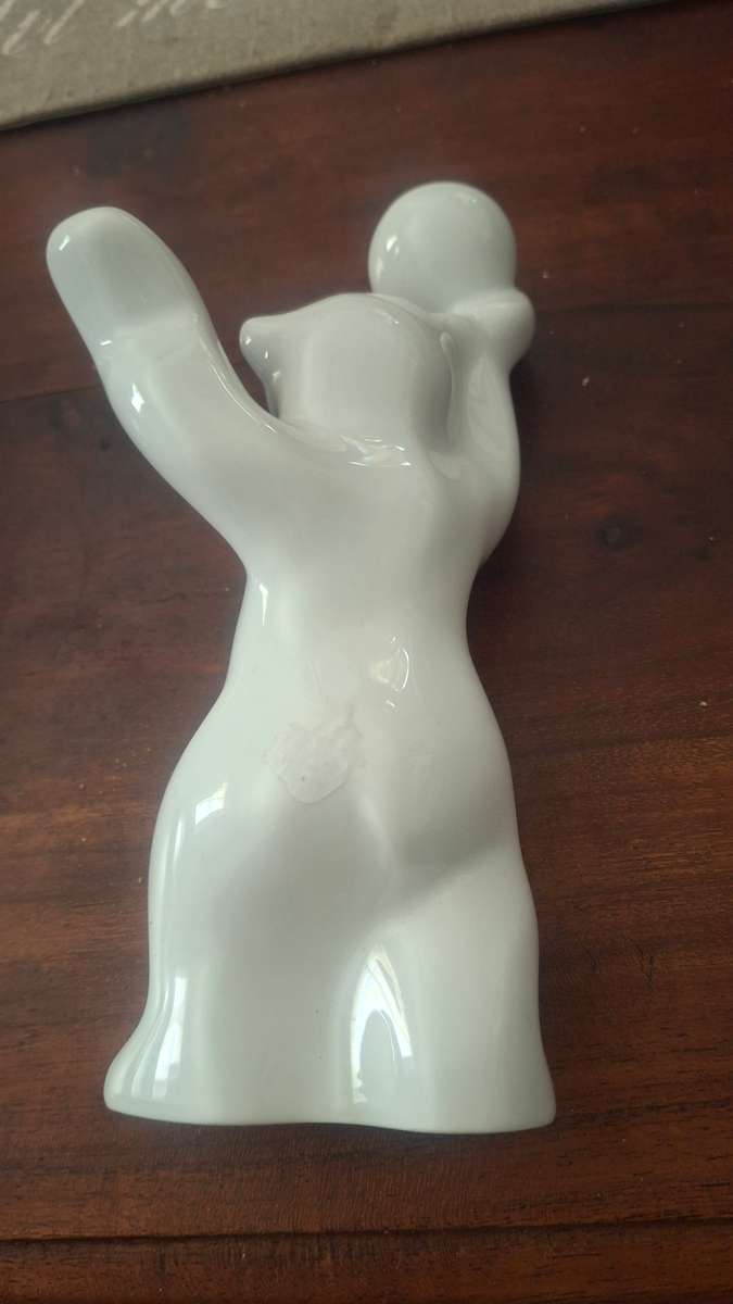 Vintage German KPM Polar Bear Porcelain Figurine