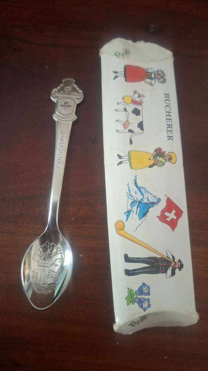 Rolex spoon in box
