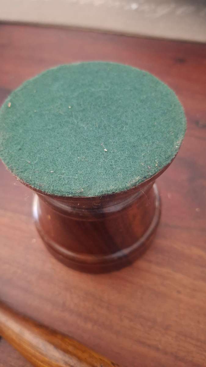 Vintage Wooden Mortar and Pestle