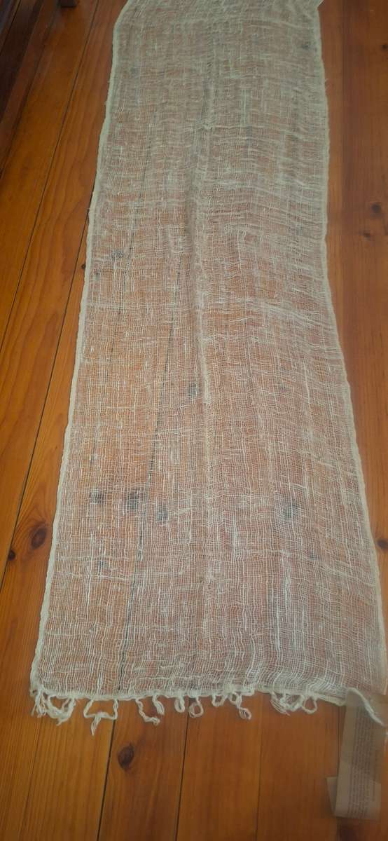 Wild Silk Scarf  - Natural Handmade Silk Scarf -