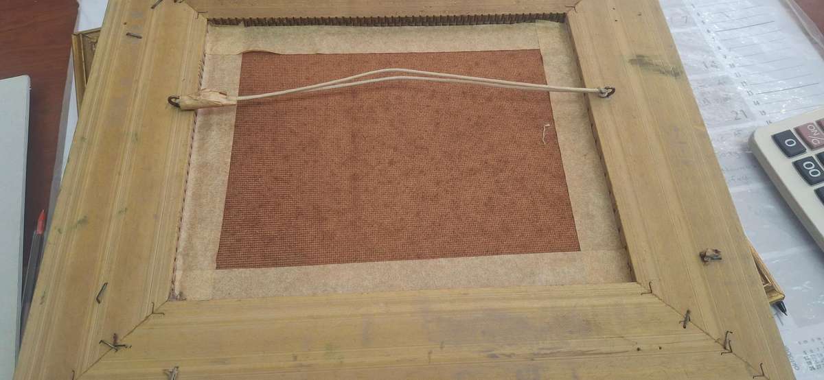 A FANTASTIC ORIGINAL SIGNED PAINTING BY 20th CENTURY SOUTH AFRICAN ARTIST, REG LAMONT