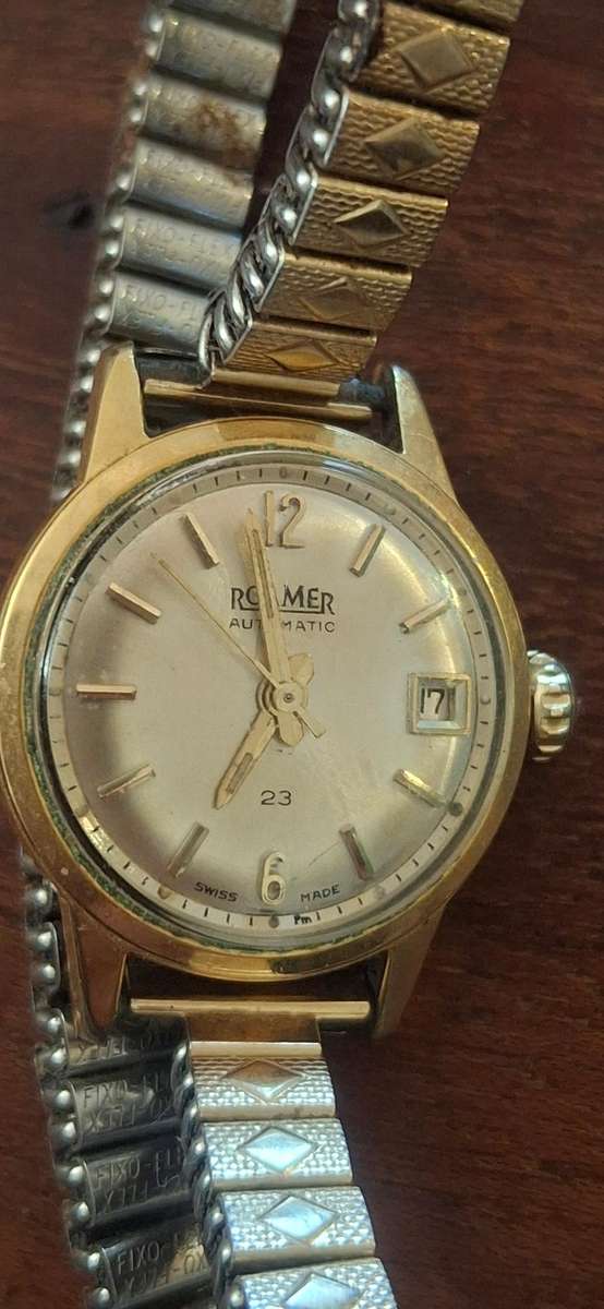 Roamer automatic 23 jewels ladies watch working