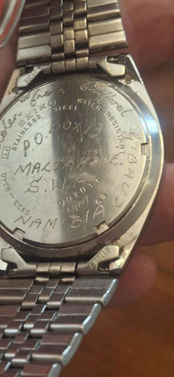 Vintage rare Seiko SQ circa 1980