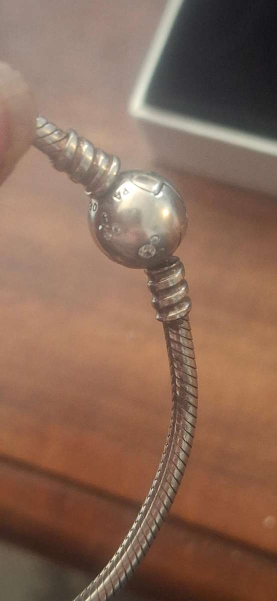 Pandora sterling silver bracelet disney