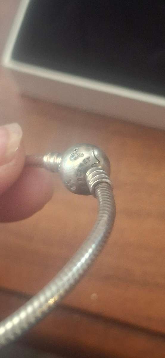 Pandora sterling silver bracelet disney