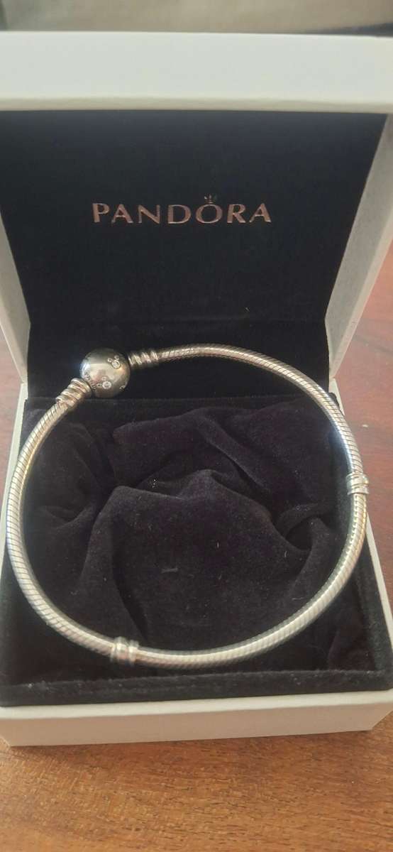 Pandora sterling silver bracelet disney