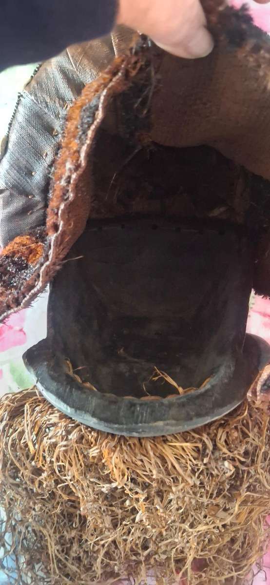 Wooden vintage original trible mask