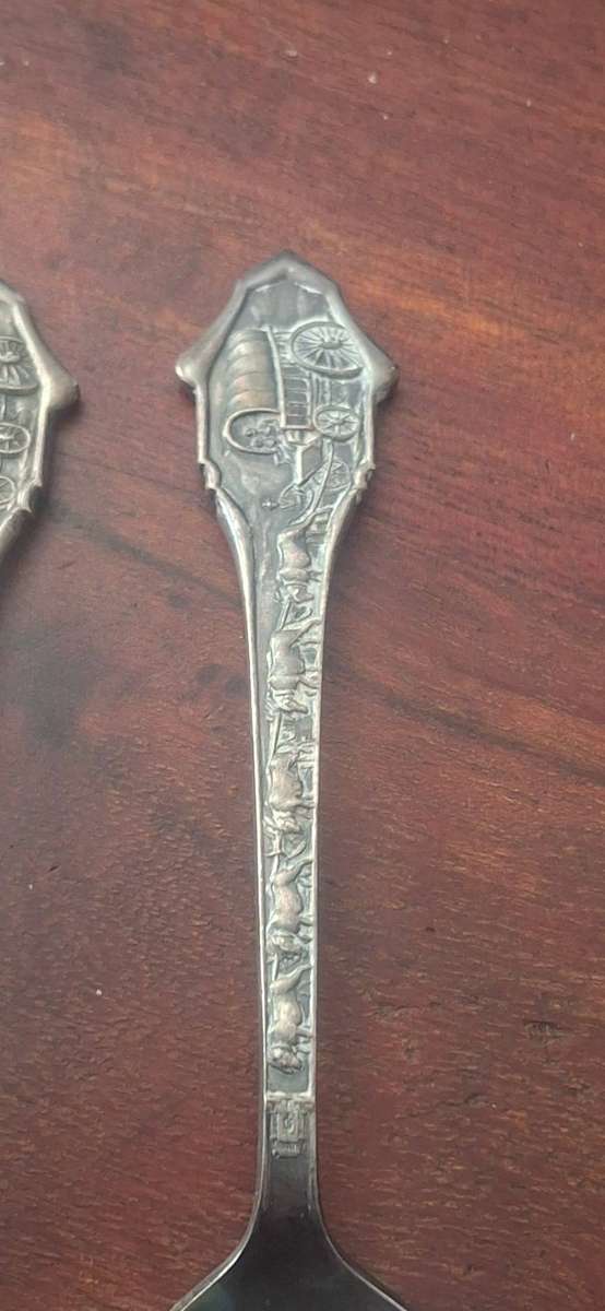 1838 - 1938 Voortrekker Eeufees Silver plated spoons