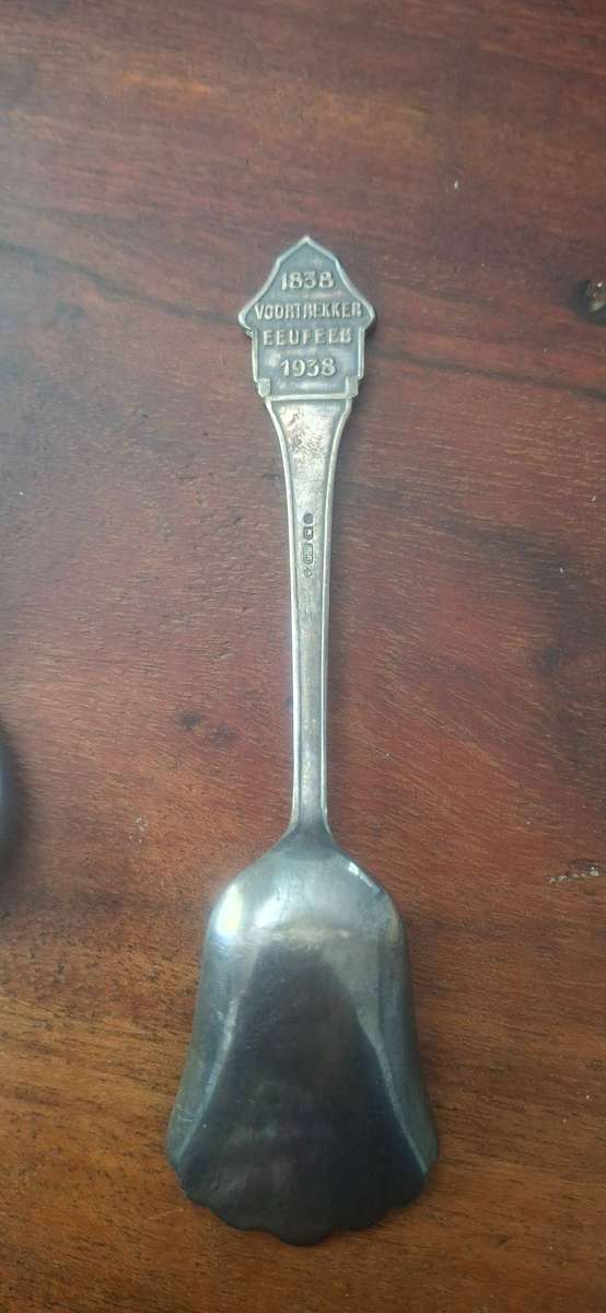 1838 - 1938 Voortrekker Eeufees Silver plated spoons
