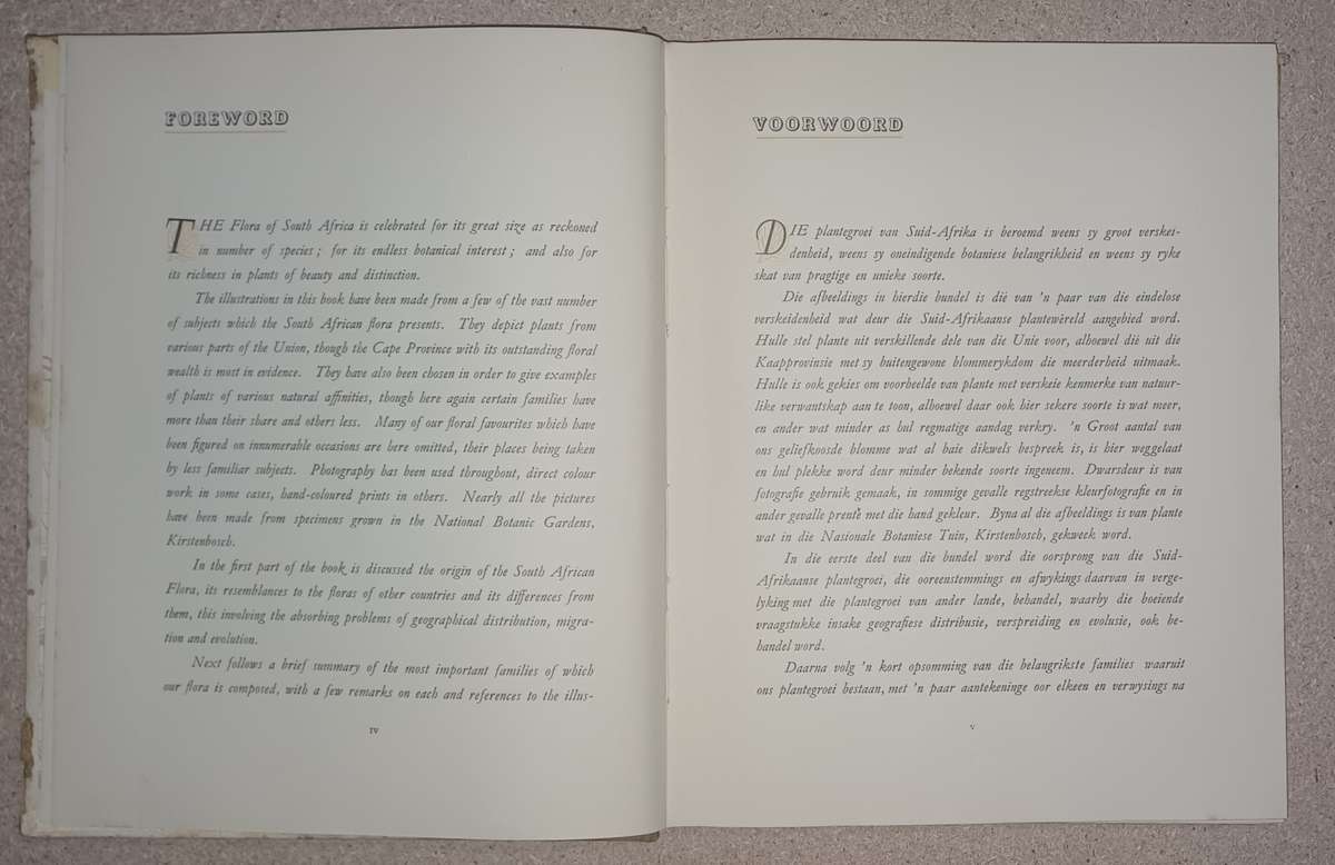 Our South African Flora-Ons Suid-Afrikaanse Plantegroei