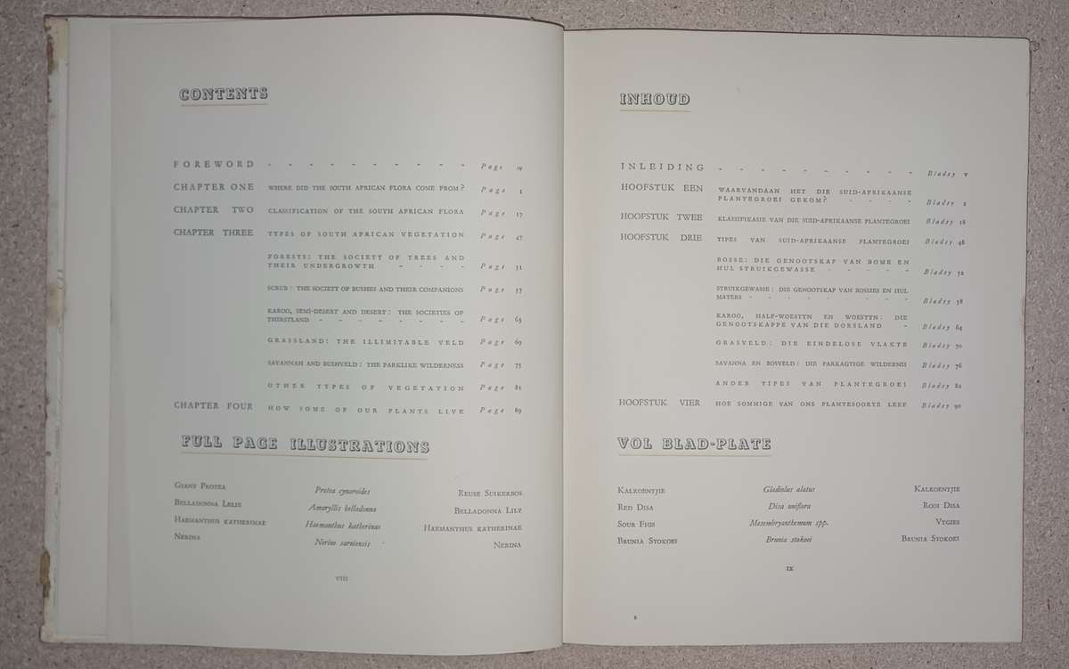Our South African Flora-Ons Suid-Afrikaanse Plantegroei