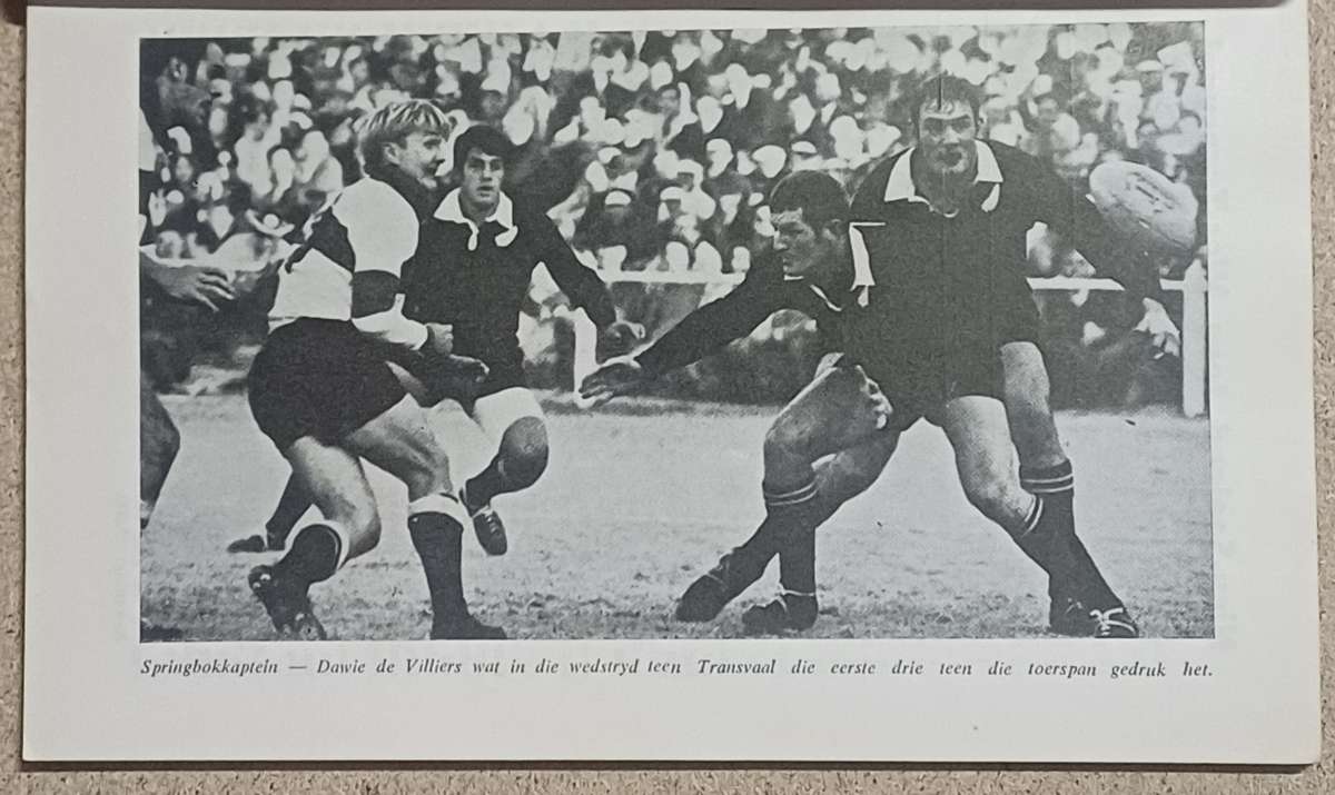DIE 1970 ALL BLACKS IN SUID-AFRIKA Awie Labuschagne