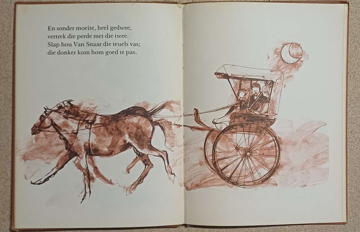 Piet van Snaar 'n Volksballade deur Eugene N. Marais met illustrasies deur Alida Bothma