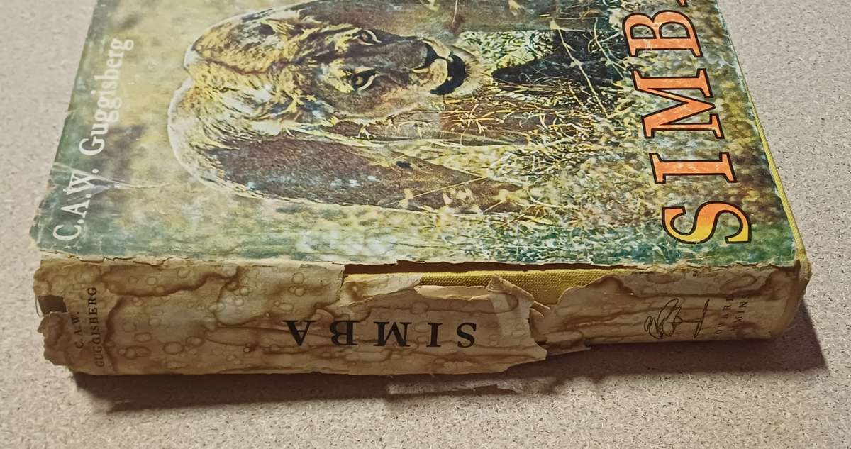 SIMBA The Life Of The Lion by C. A. W. Guggisberg