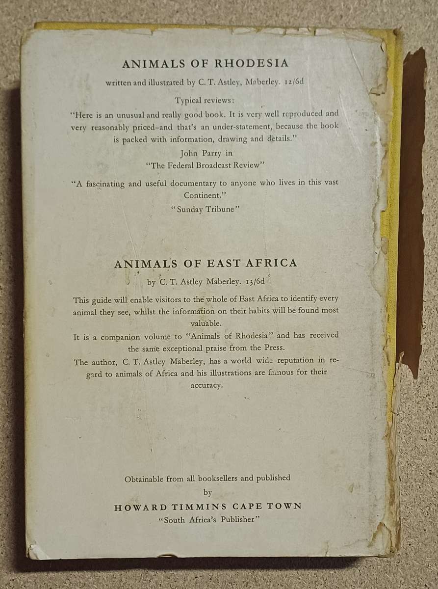 SIMBA The Life Of The Lion by C. A. W. Guggisberg