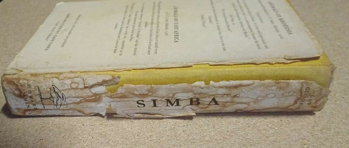 SIMBA The Life Of The Lion by C. A. W. Guggisberg