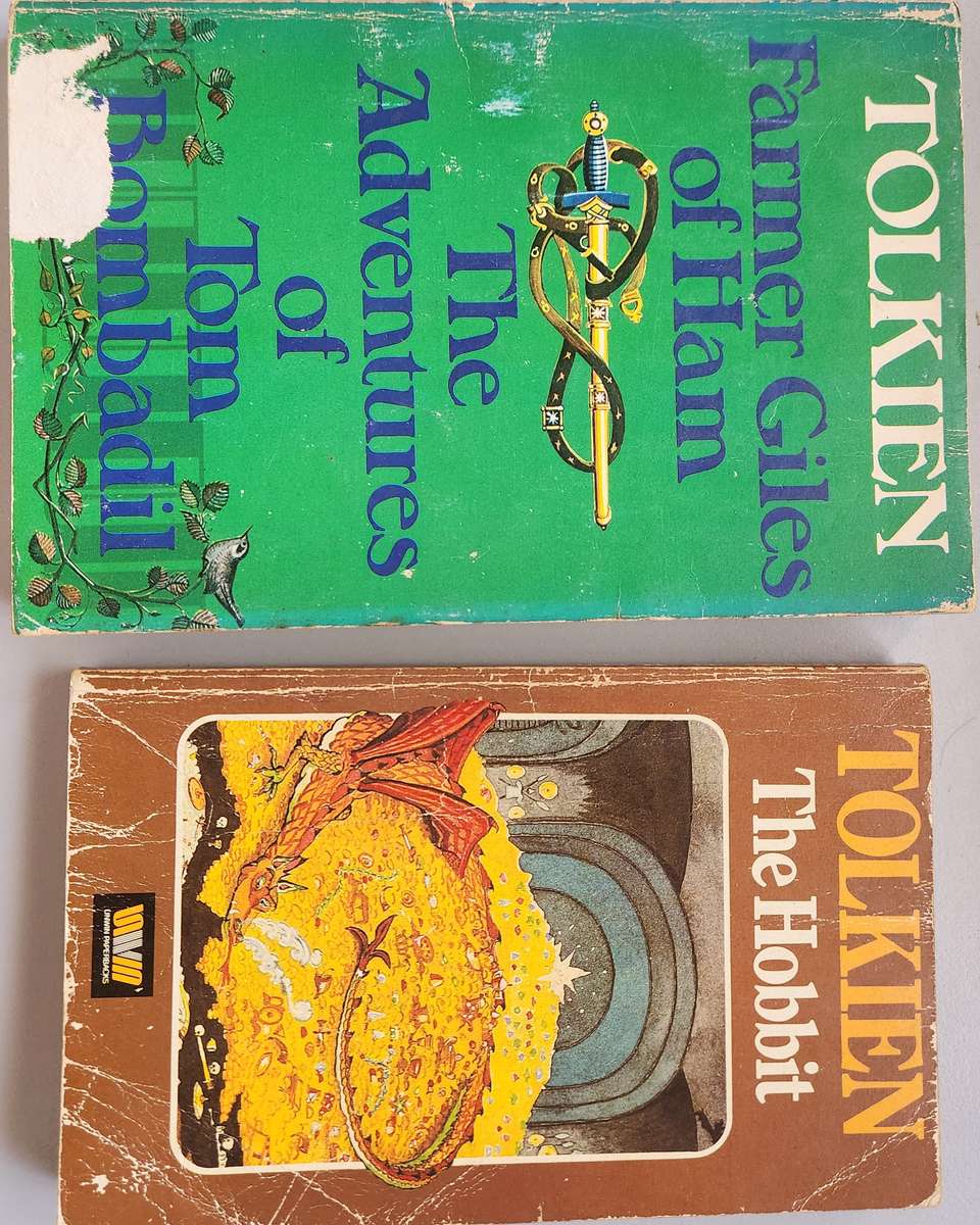 Tolkien's farmer Giles of Ham & The Hobbit (bundle)