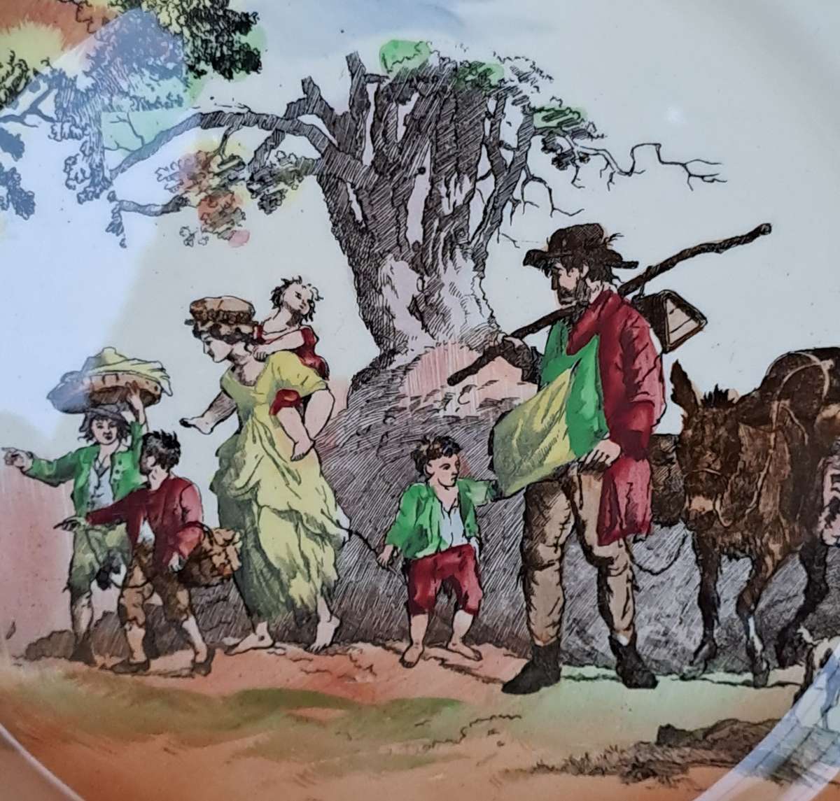 Royal Doulton Plate 'The Gipsies'