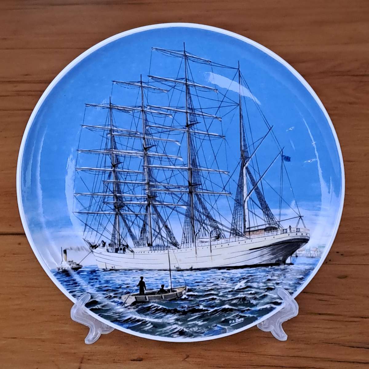 Royal Decor (South Africa) Ship Plate - Herzogin Cecilie