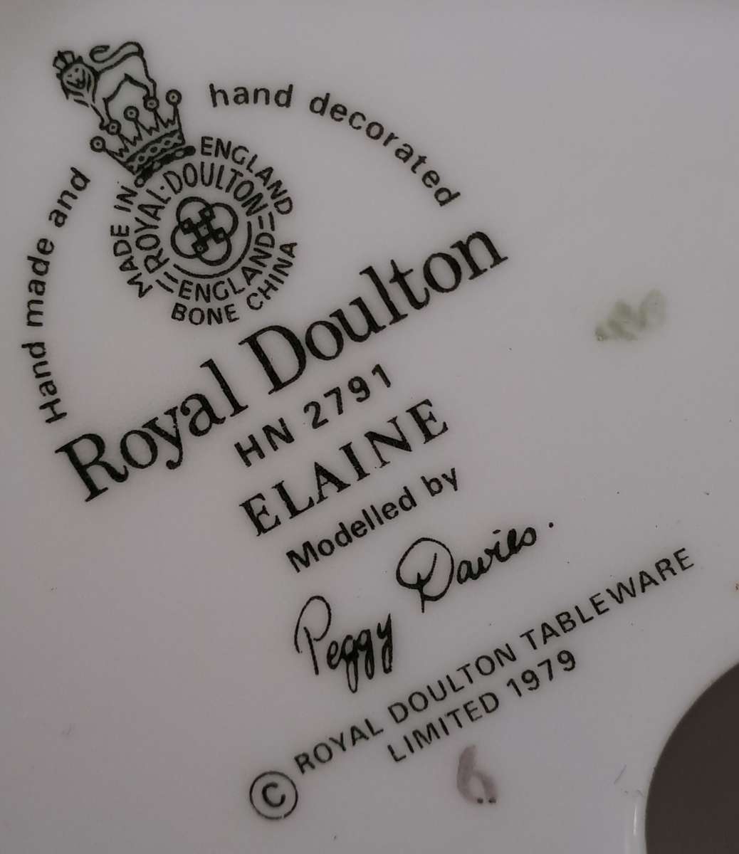 Royal Doulton Figurine - Elaine HN2791