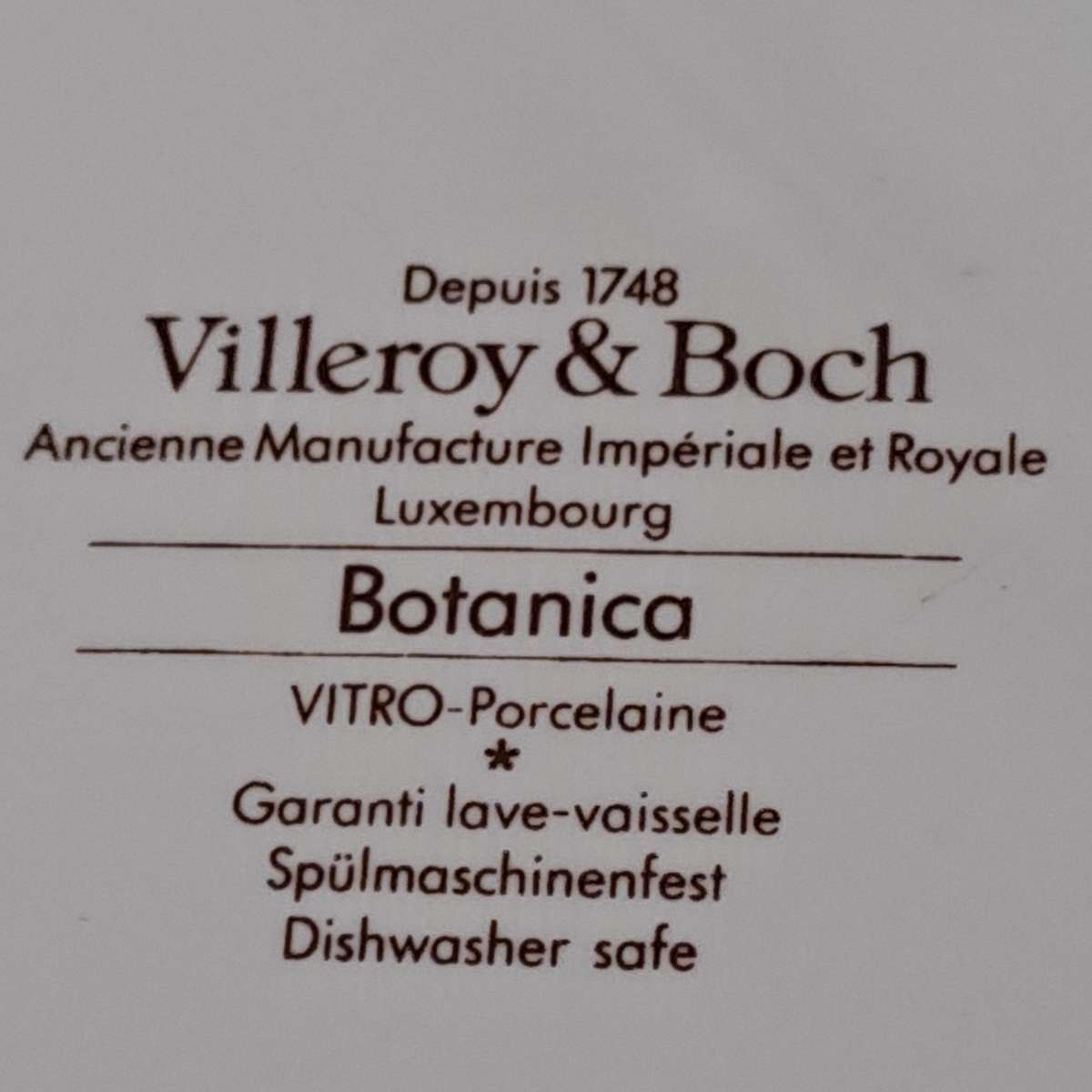 Villeroy & Boch Botanica Fondue Plate