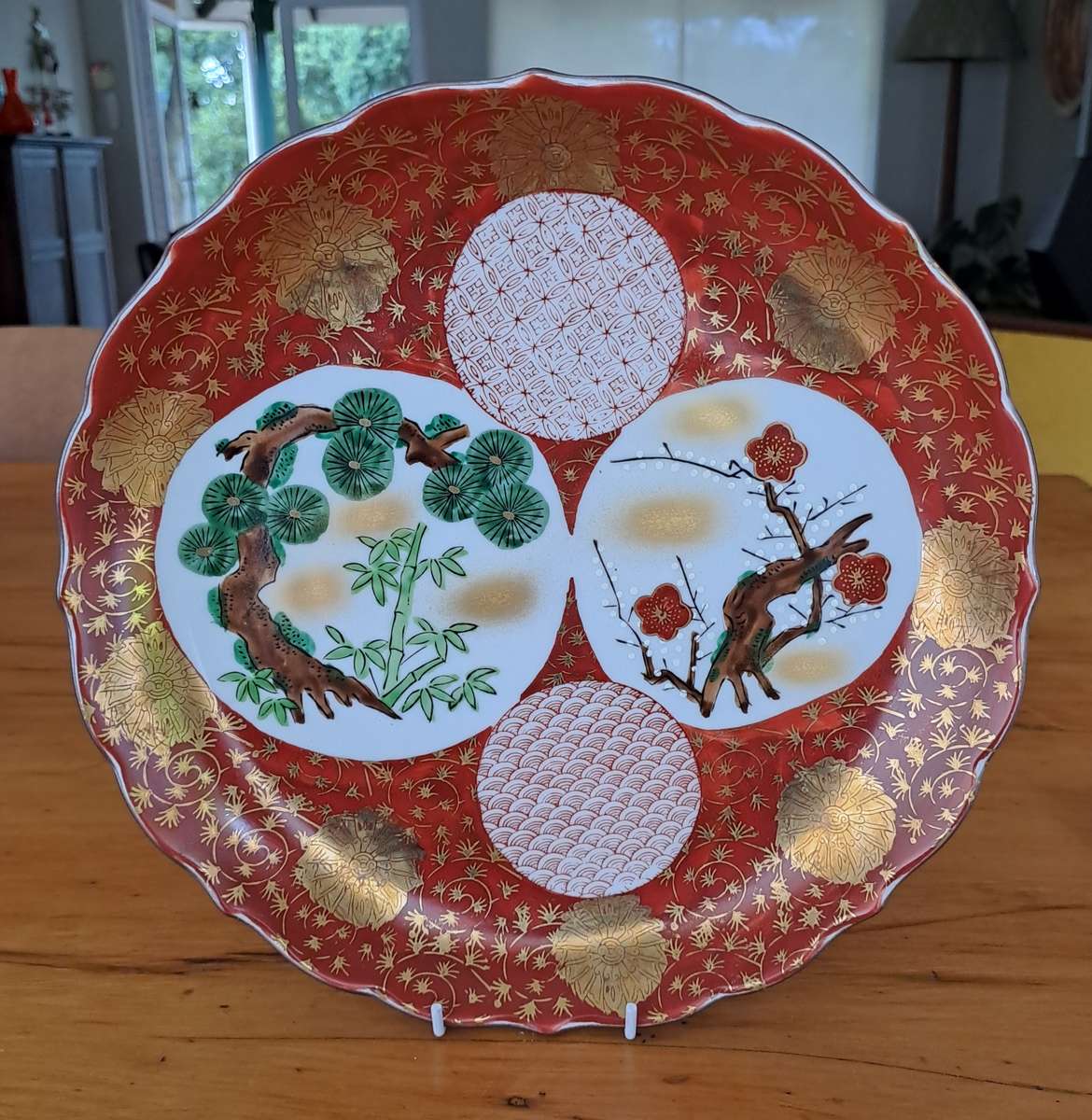Stunning Japanese Plate