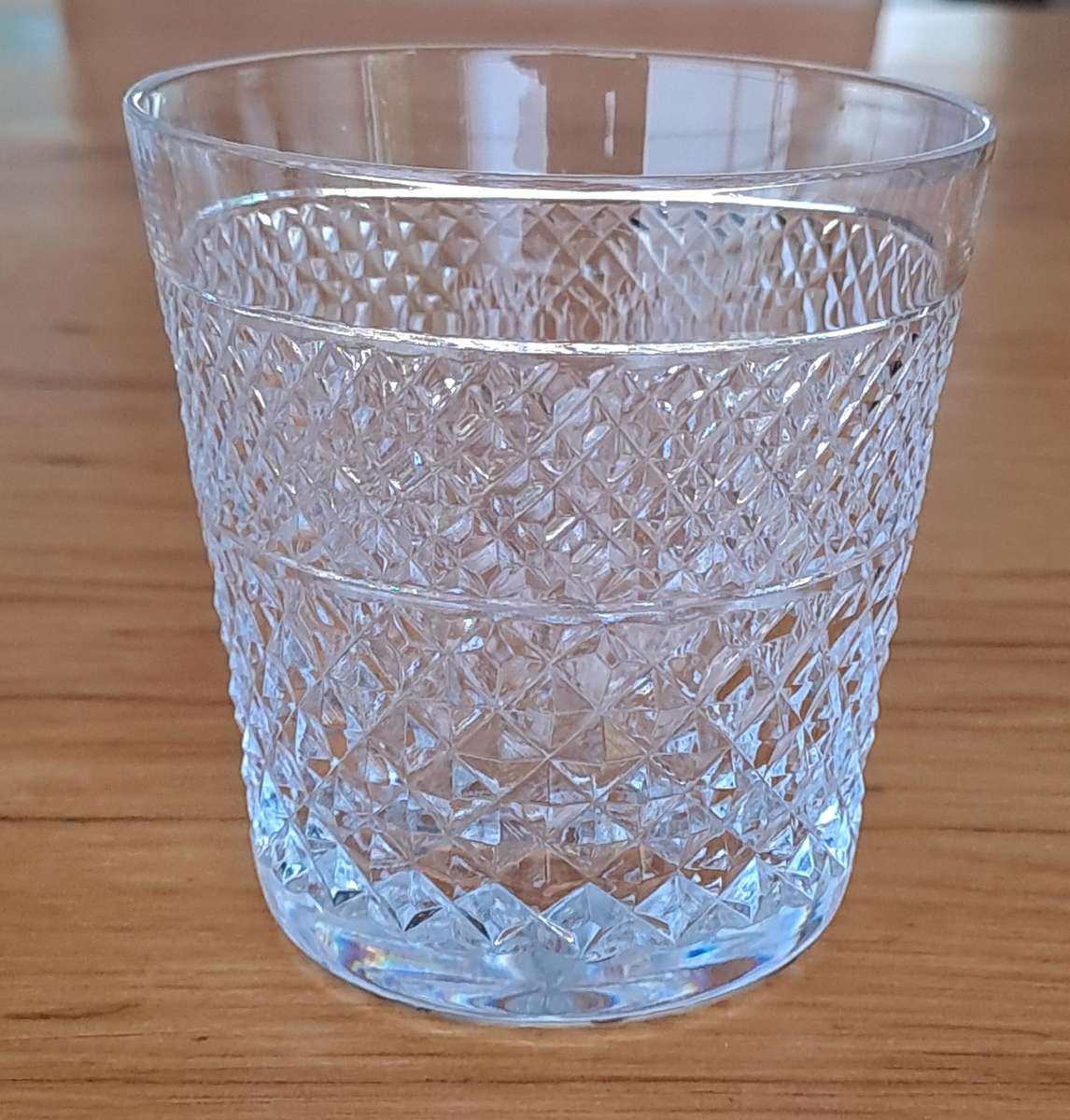 Eight Crystal Whiskey Tumblers, 'Carlyle' - Royal Doulton by Webb Corbett RESERVED for TooC