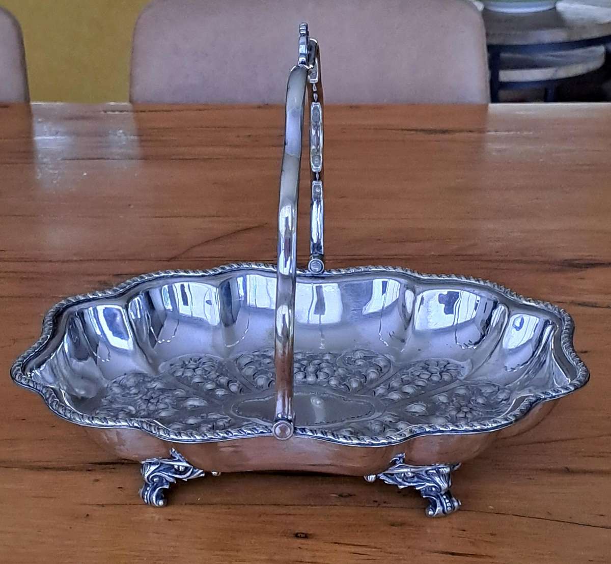 Victorian Swing Handle Basket