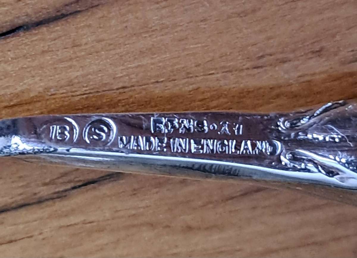 EPNS Thistle Pattern Condiment Set X Four