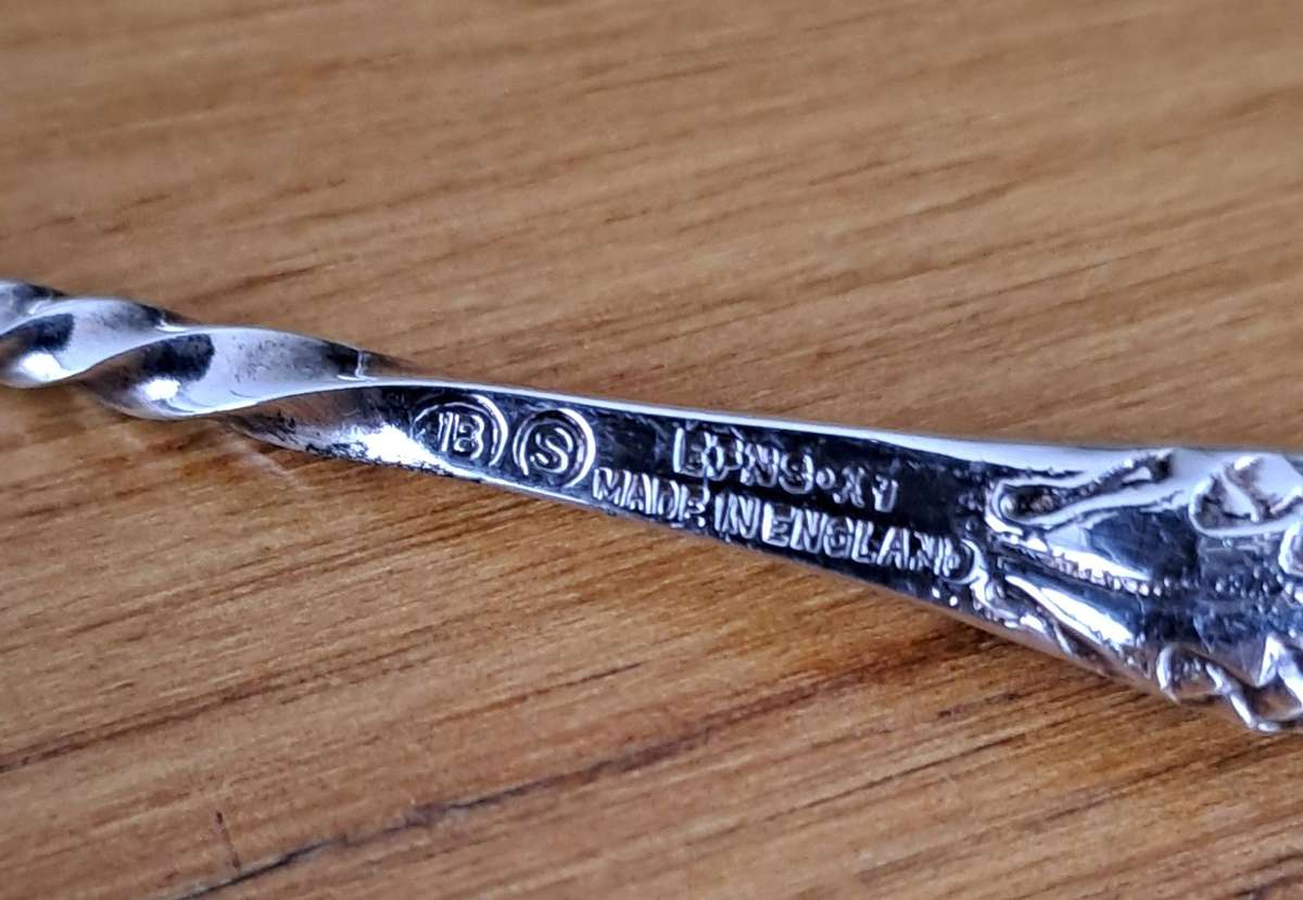 EPNS Thistle Pattern Condiment Set X Four