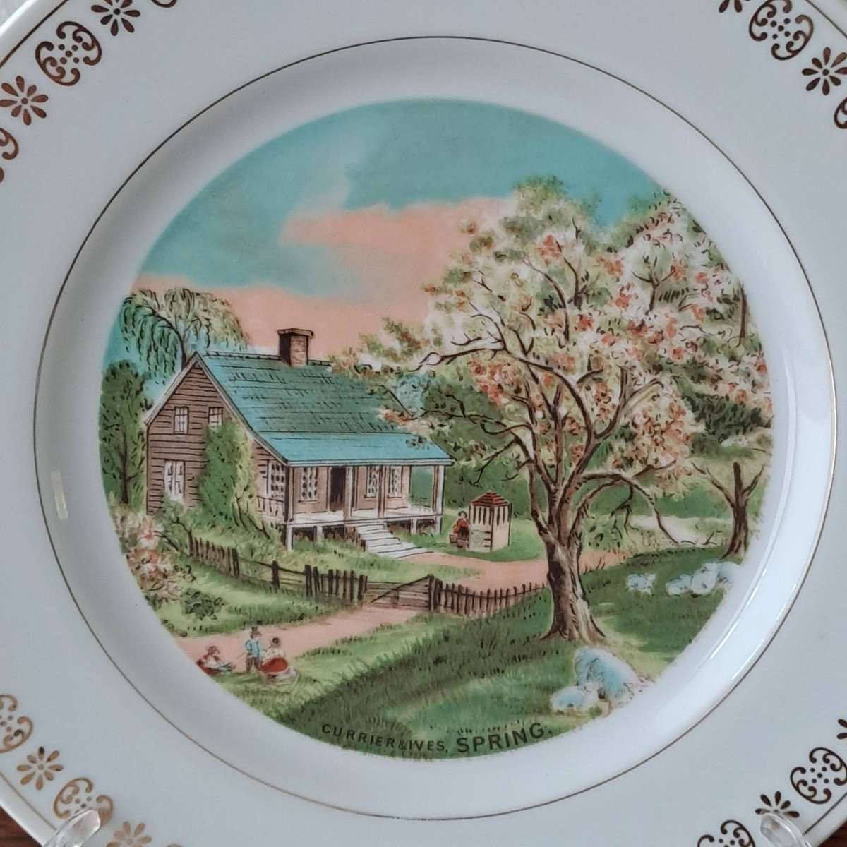 Japanese Four Seasons Plates