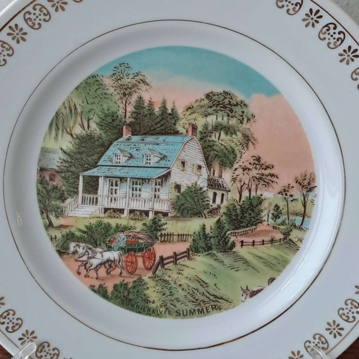 Japanese Four Seasons Plates