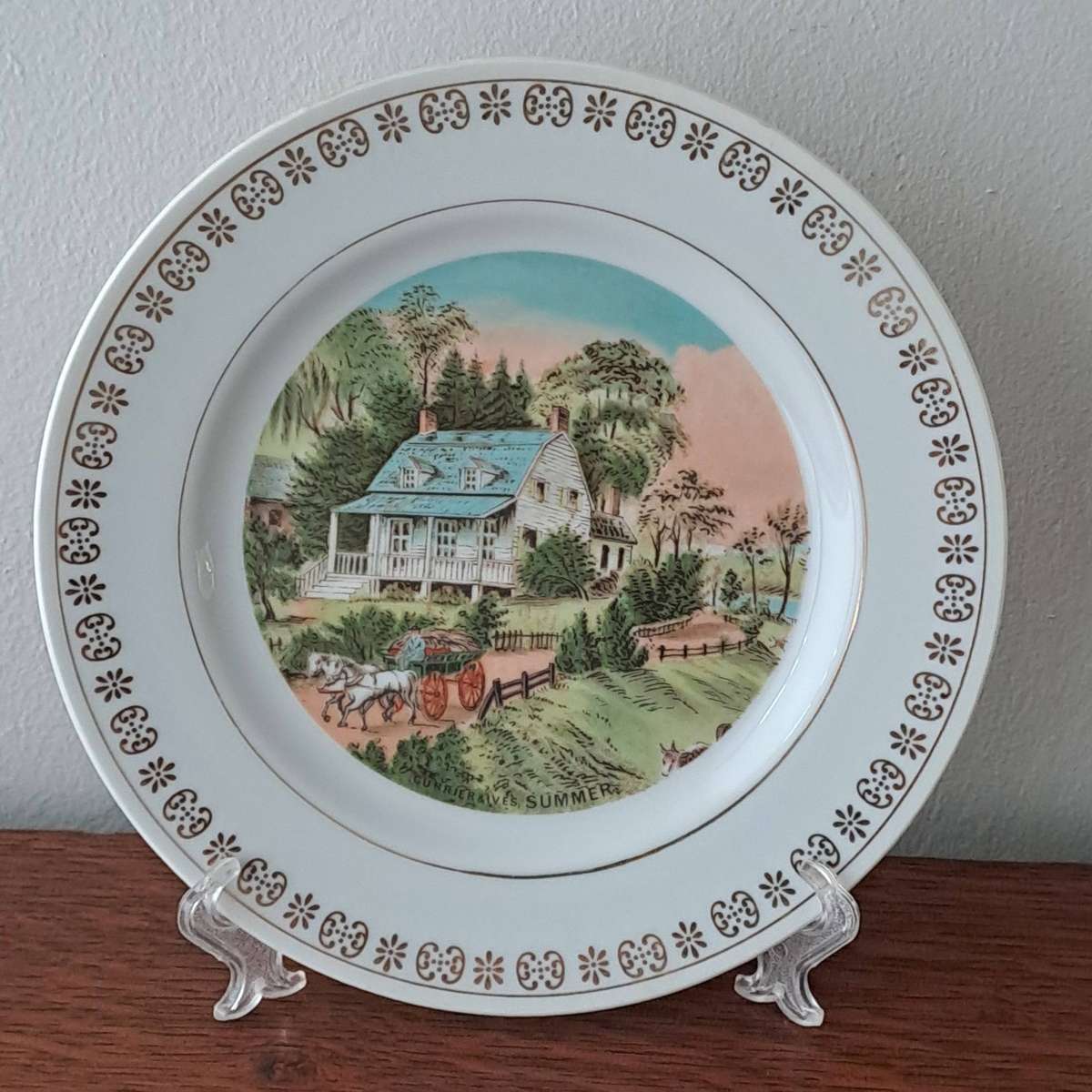 Japanese Four Seasons Plates