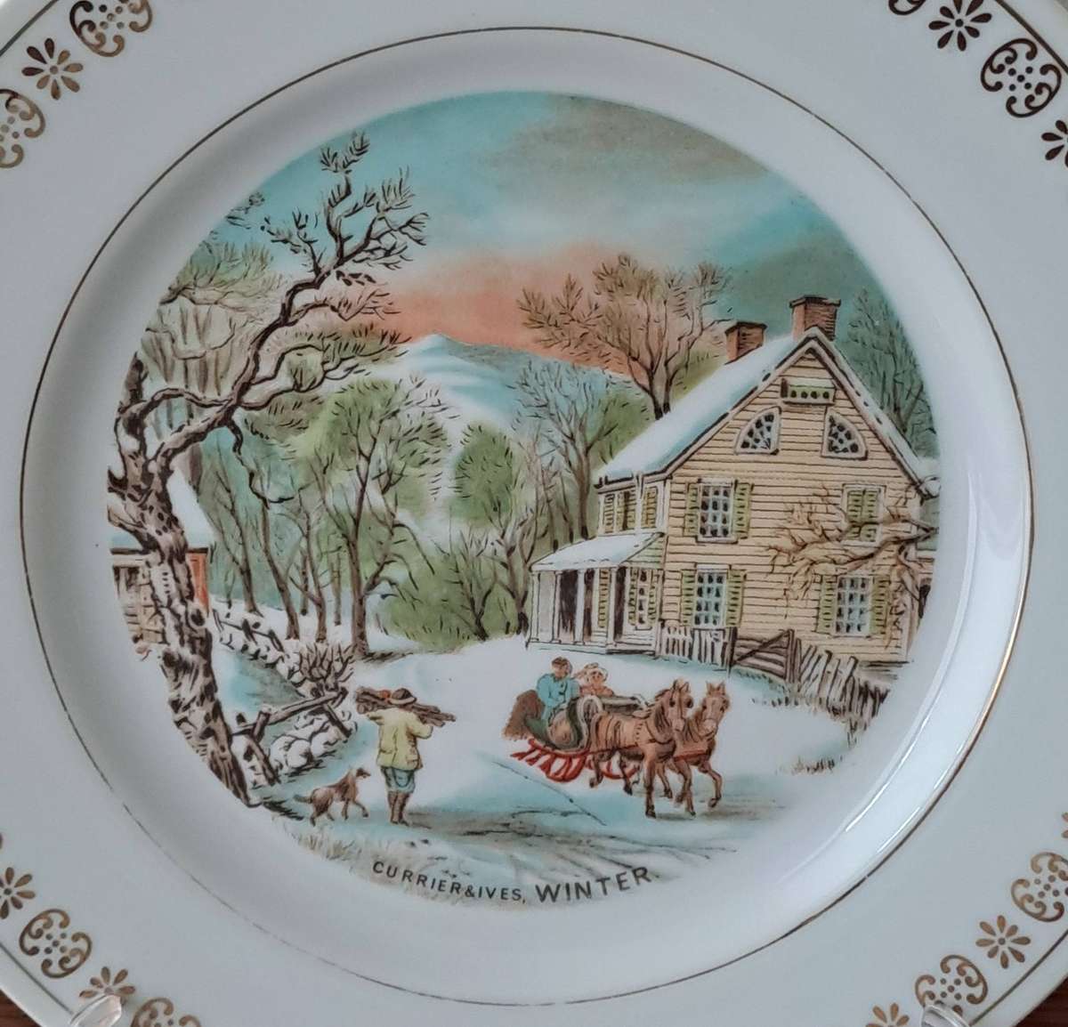 Japanese Four Seasons Plates