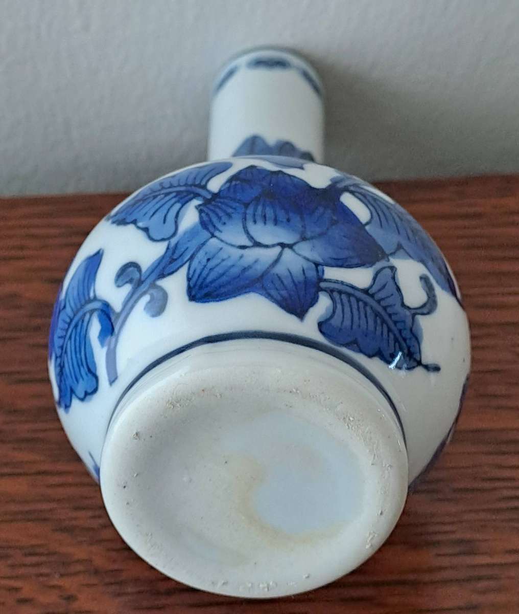 Assorted Blue and White Vases