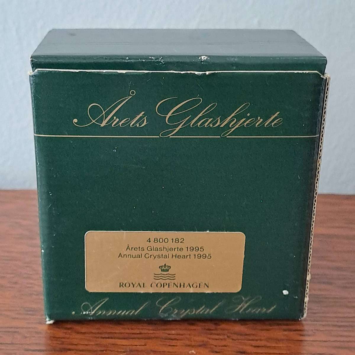 Royal Copenhagen Annual Christmas Heart 1995