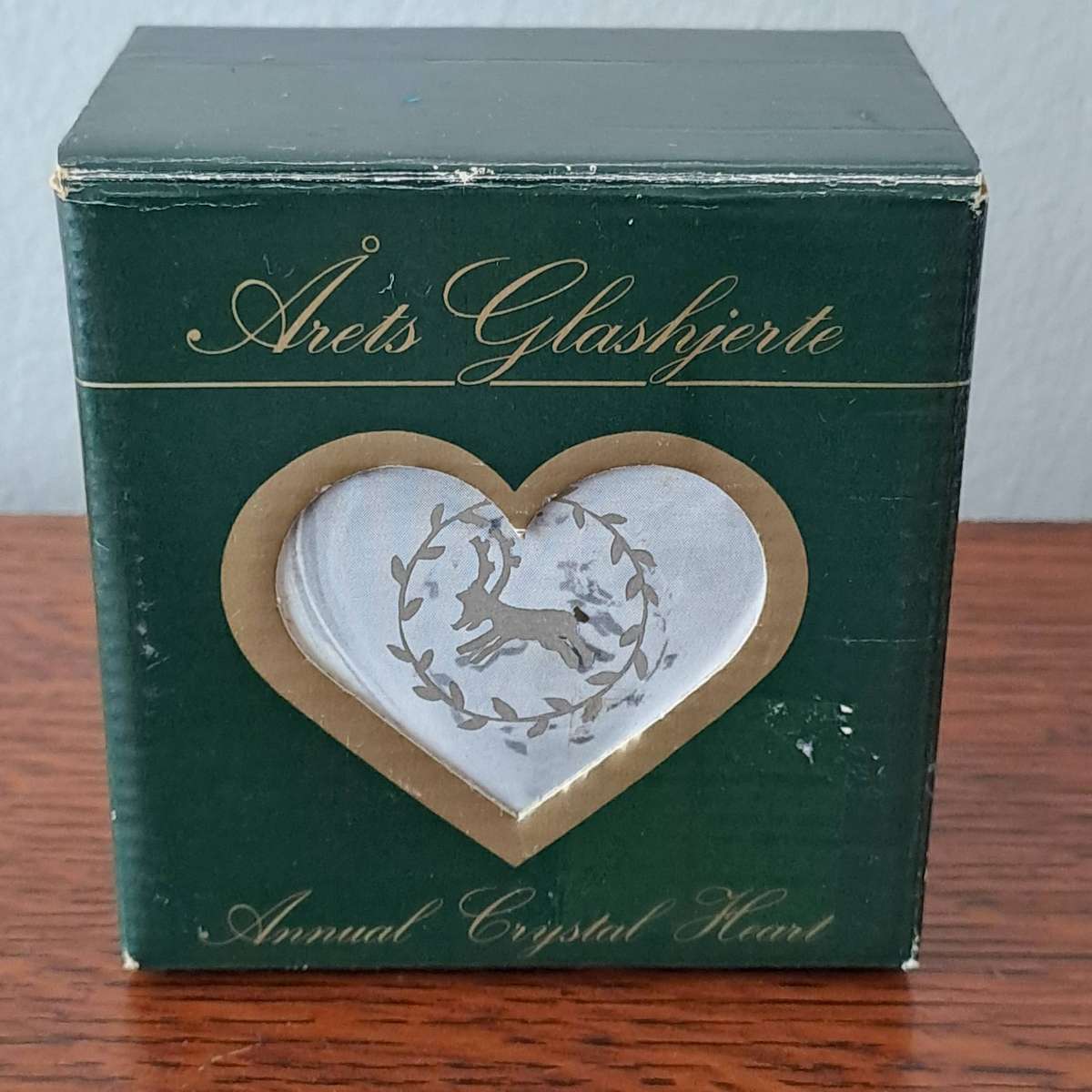 Royal Copenhagen Annual Christmas Heart 1995