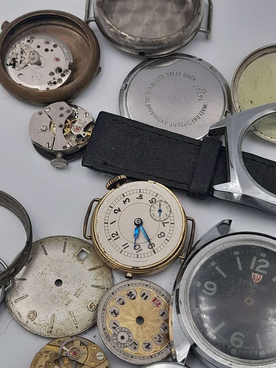 Watch parts for steampunk/repairs