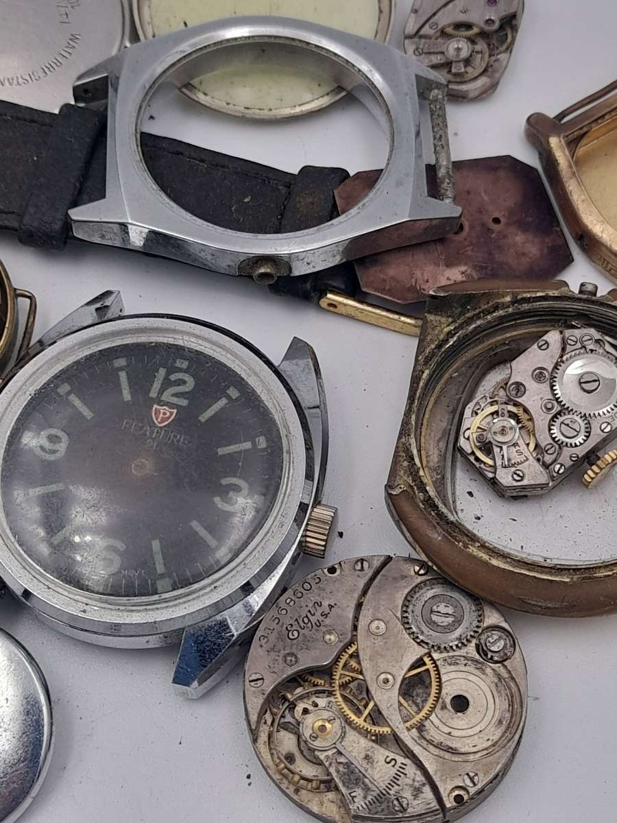 Watch parts for steampunk/repairs