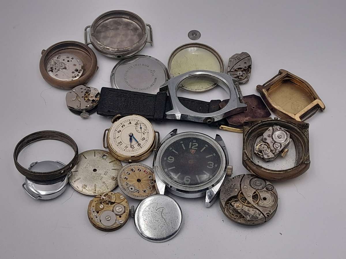 Watch parts for steampunk/repairs