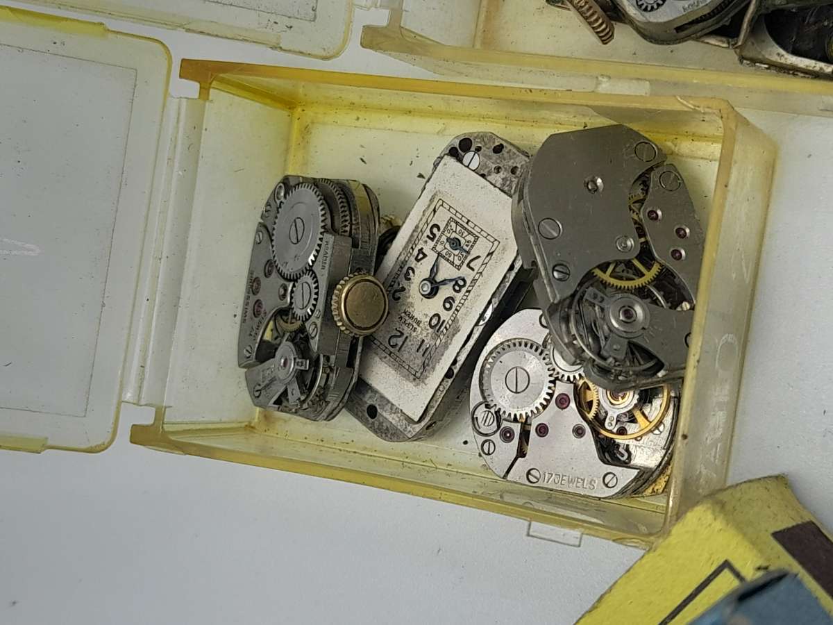 Watch parts for steampunk/repairs