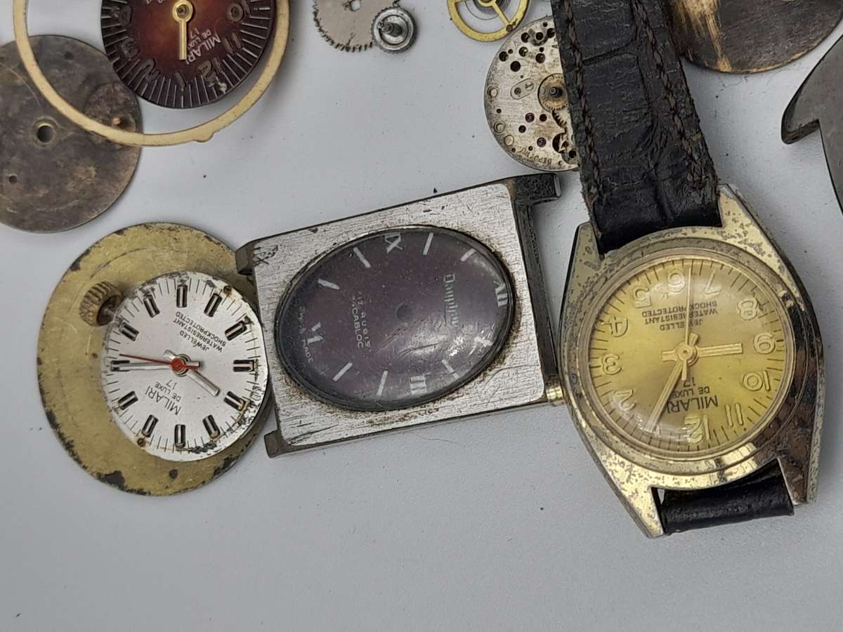 Watch parts for steampunk/repairs