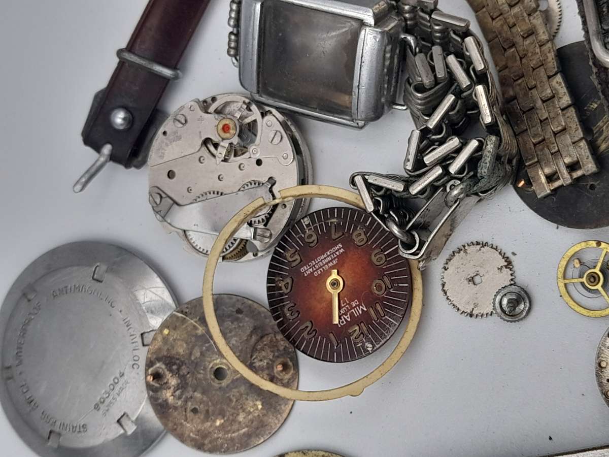 Watch parts for steampunk/repairs