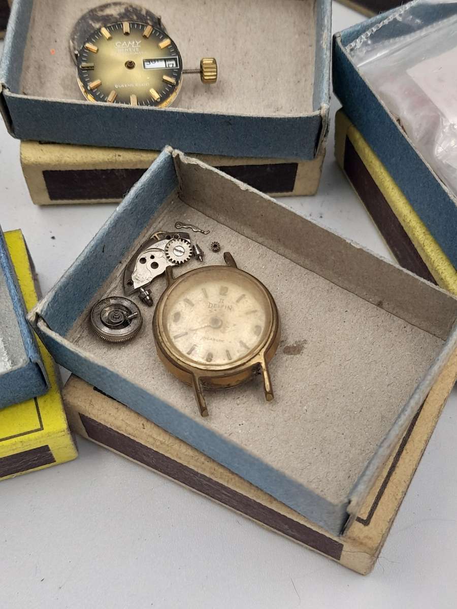 Watch parts for steampunk/repairs